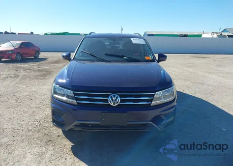 2021 Volkswagen Tiguan 2.0T Se/2.0T Se R-Line Black/2.0T Sel из США, поврежденный, VIN 3VV3B7AX2MM154953